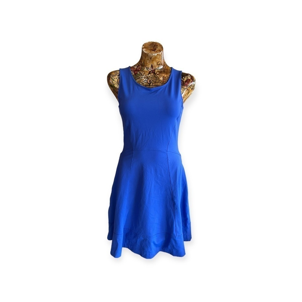 Cynthia Rowley blue sleeveless dress Small business office